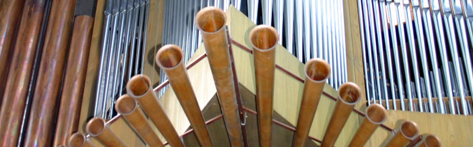 Spanische Trompete  als ein Teil der Orgel