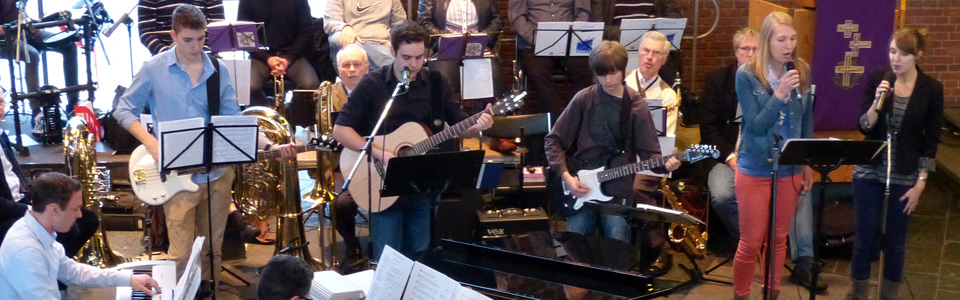 Band You!nited spielt im Gottesdienst
